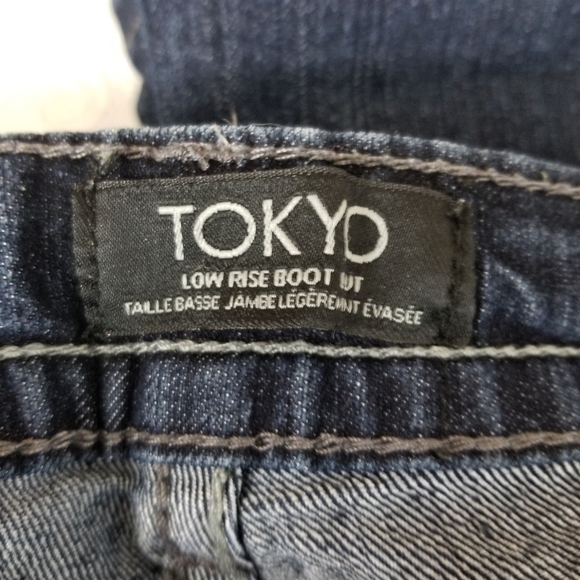 BONGO Tokyo jeans low rise boot cut size 7 - Picture 4 of 16